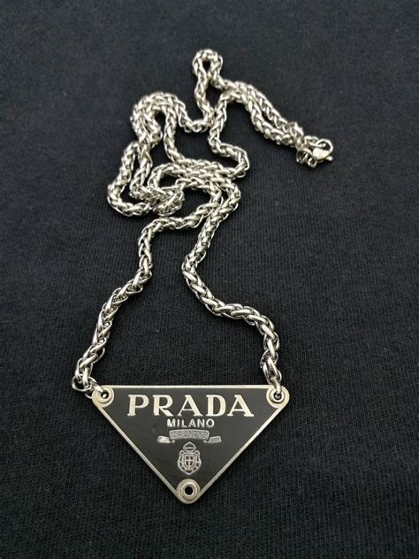 prada with chain|prada chain men.